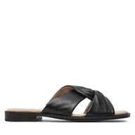 Klapki i japonki damskie - Klapki Caprice 9-27100-42 Czarny - miniaturka - grafika 1