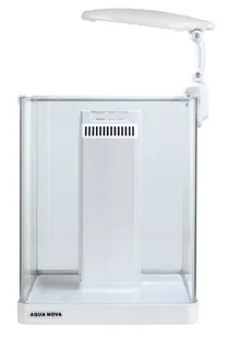 AQUA NOVA Akwarium NANO 21L LED filtr i oświetlenie Biały - Akwaria i zestawy akwarystyczne - miniaturka - grafika 1