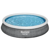 Baseny ogrodowe - Bestway Basen ogrodowy rozporowy 457 x 84 cm 9w1 57313N 57313N - miniaturka - grafika 1