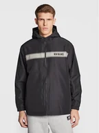 Kurtki i kamizelki sportowe męskie - New Balance Kurtka przejściowa MJ23901 Czarny Relaxed Fit - miniaturka - grafika 1