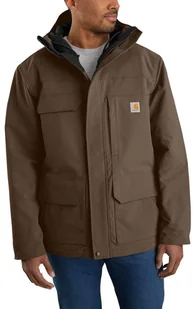 Kurtka Carhartt Super Dux Insulated Coat Coffee - Kurtki męskie - miniaturka - grafika 1