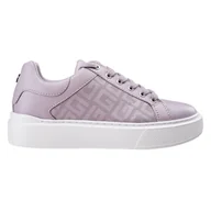 Półbuty damskie - Damskie Sneakersy GUESS IVEE FL5IVEELE12-GREY – Szary - miniaturka - grafika 1
