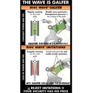 Części motocyklowe - Galfer tarcza hamulcowa Wave Racing starr DF339WR - miniaturka - grafika 1