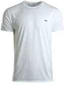 Koszulki męskie - Lacoste, T-shirt męski, biały, rozmiar XXL - miniaturka - grafika 1