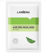 Maseczki do twarzy - LANBENA Aloe Vera Facial Mask Maseczka w płachcie z aloesem 25ml - miniaturka - grafika 1