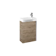 Szafki łazienkowe - ELITA SET SUMMER 45 1D DĄB CANELA PDW 168776 - miniaturka - grafika 1