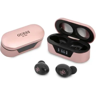 Guess TWS GUTWST31EP różowe - Słuchawki - miniaturka - grafika 1