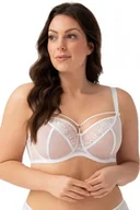 Biustonosze - Gorsenia Paradise 496 biały biustonosz miękki - miniaturka - grafika 1