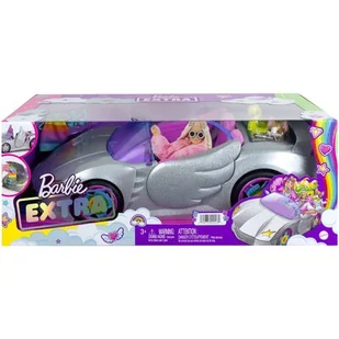 Mattel Extra Kabriolet gwiazd + akcesoria Pojazd do zabawy dla dzieci HDJ47 HDJ47 - Lalki dla dziewczynek - miniaturka - grafika 1