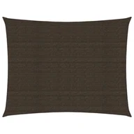 Parasole ogrodowe - vidaXL Żagiel przeciwsłoneczny, 160 g/m, brązowy, 3,5x4,5 m, HDPE vidaXL - miniaturka - grafika 1