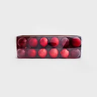 Bombki - HOMLA Bombki ETHAN czerwone, 12 szt. 6 cm - miniaturka - grafika 1