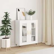 Komody - vidaXL Szafka, biała, 69,5x34x90 cm, materiał drewnopochodny - miniaturka - grafika 1