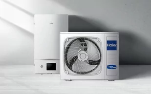 Haier Pompa ciepła Super Aqua Split 10 kW (HU102WAMNA) - Pompy ciepła - miniaturka - grafika 1