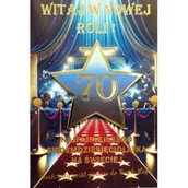 Kartki okolicznościowe i zaproszenia - Karnet Urodziny 70 - miniaturka - grafika 1