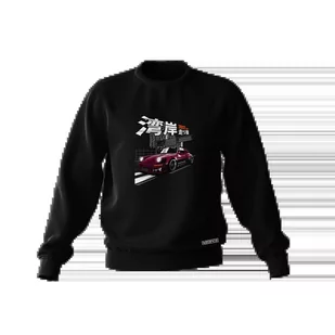 Czarna bluza Porsche 930-M - Odzież do sportów motorowych - miniaturka - grafika 1
