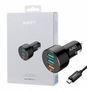 Ładowarki samochodowe - Aukey CC-T11 Quick Charge 3.0 + micro USB CC-T11MICRO - miniaturka - grafika 1