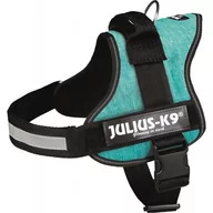 Szelki dla psów - Trixie Szelki Julius-K9 rozm 0/M-L 58-76 cm/40 mm morski błękit - miniaturka - grafika 1