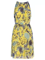 Sukienki - ApartFashion Damska sukienka na imprezę, żółto-wielokolorowa, normalna, Żółto-multikolr, 38 - miniaturka - grafika 1