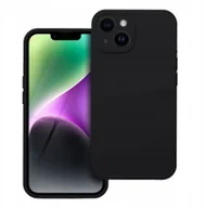Etui i futerały do telefonów - Futerał SILICONE 2mm do IPHONE 14 czarny - miniaturka - grafika 1