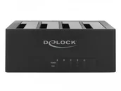Obudowy i kieszenie na dyski twarde - DeLOCK 63930, HDD, SSD, Serial ATA, 2.5,3.5", USB 3.2 Gen 1 3.1 Gen 1 Type-B, Black, 5 Gbit/s - miniaturka - grafika 1