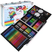 Kredki, ołówki, pastele i pisaki - Urwiskowo, Zestaw Artystyczny Do Malowania W Walizce - Blue - miniaturka - grafika 1