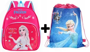Plecak przedszkolny FROZEN do szkoły przedszkola dla dzieci dziewczynki - Plecaki szkolne i tornistry - miniaturka - grafika 1