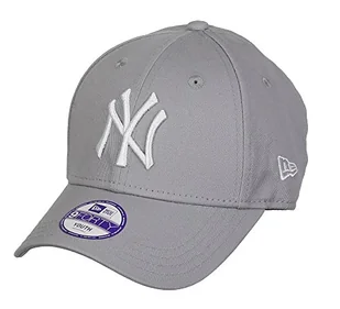 New Era Chłopięca czapka baseballowa MLB Basic 9 Forty regulowana, 1087 biały/szary Rozmiar uniwersalny 10879075-Grey - Czapki damskie - miniaturka - grafika 1