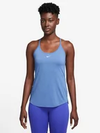 Koszulki sportowe damskie - Nike Top sportowy w kolorze niebieskim - miniaturka - grafika 1