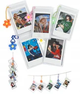 Ramki na zdjęcia - 5x Futerał Etui Ramki Wiszące Na Zdjęcia Do Fuji Instax Mini 12 40 11 8 7s Evo Liplay Link 2 Se / Zink - miniaturka - grafika 1
