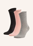 Skarpetki damskie - Falke Skarpety Happy Giftbox, 3 Pary blau - miniaturka - grafika 1