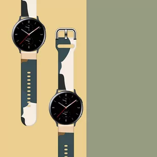 Strap Moro opaska do Samsung Galaxy Watch 46mm silikonowy pasek bransoletka do zegarka wzór 13 - Etui i futerały do telefonów - miniaturka - grafika 2