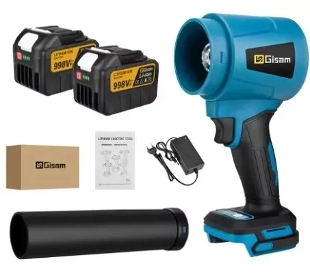 Dmuchawa akumulatorowa Gisam 3000 W bezszczotkowa 2,9 kg + 2 Akumlatory