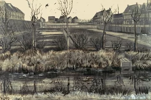 Plakat, Nursery on Schenkweg, Vincent van Gogh, 40x30 cm - Plakaty - miniaturka - grafika 1