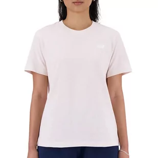 Koszulka New Balance WT41509OUK - różowa - Koszulki sportowe damskie - miniaturka - grafika 1