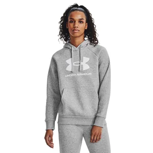 Bluza damska Under Armour Rival Fleece Big Logo Hoody - Bluzy sportowe damskie - miniaturka - grafika 1