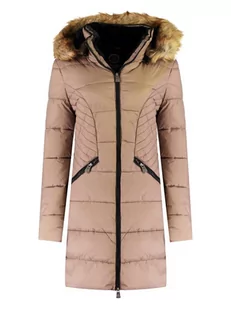 Canadian Peak Parka "Akapeak" w kolorze beżowym - Kurtki damskie - miniaturka - grafika 1
