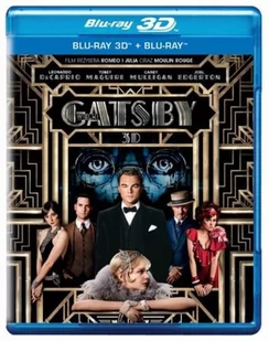 Wielki Gatsby 3D Blu-Ray + Blu-Ray 3D - Melodramat DVD - miniaturka - grafika 1
