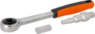 Klucze i nasadki - Bahco Bahco Terkšlės ir pakopinio rakto komplektas su 1/2" tvirtinimu. 5 dydžiai: 3/8"-7/16"-1/2"-3/4"-1" - miniaturka - grafika 1