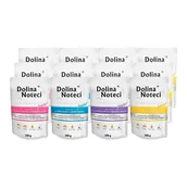 Mokra karma dla psów - Dolina Noteci PREMIUM dla psów małych ras JUNIOR MIX SMAKÓW 40x100g 47649-uniw - miniaturka - grafika 1