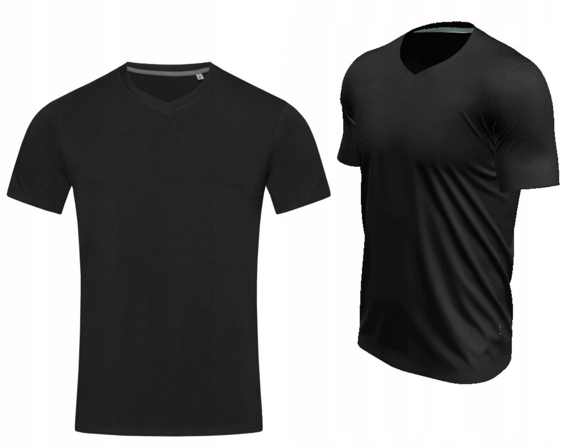 ELASTIC T-shirt Koszulka Męska JAKOŚĆ STEDMAN 9610 CZARNA S