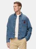 Koszule męskie - Guess Jeans Koszula jeansowa M6GH51 D5M5V Niebieski Oversize - miniaturka - grafika 1