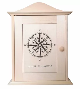 Drewniana Szafka Na Klucze - Szafki na klucze - miniaturka - grafika 1