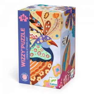 Puzzle Djeco Błyszczący ptak - Puzzle - miniaturka - grafika 1