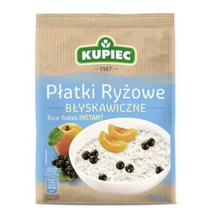 Kupiec Płatki ryżowe błyskawiczne 250 g - Płatki śniadaniowe i musli - miniaturka - grafika 1