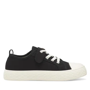Trampki Nelli Blu CA23190A Czarny - Buty dla dziewczynek - miniaturka - grafika 1