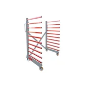 Szafy i regały magazynowe - Rozciągany Wózek Lakierniczy Stojak Regał Holzmann Taw76 - miniaturka - grafika 1