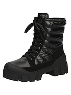 Botki damskie - CAPRICE Wegańskie Damskie Botki 9-9-26220-29 Szerokość G Rozmiar: EU, Black Comb, 40 EU - miniaturka - grafika 1