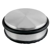 Akcesoria do drzwi - Odbojnik drzwiowy podłogowy stal szczotkowa - miniaturka - grafika 1