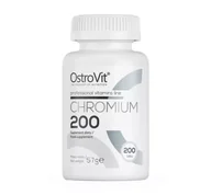 Witaminy i minerały - OSTROVIT OSTROVIT Chromium 200 (Chrom) 200 Tabletek - miniaturka - grafika 1