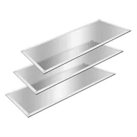 Moskitiery - 3x pokrywa studni oświetleniowej 50x115 cm z kratką wykonaną z aluminium - miniaturka - grafika 1